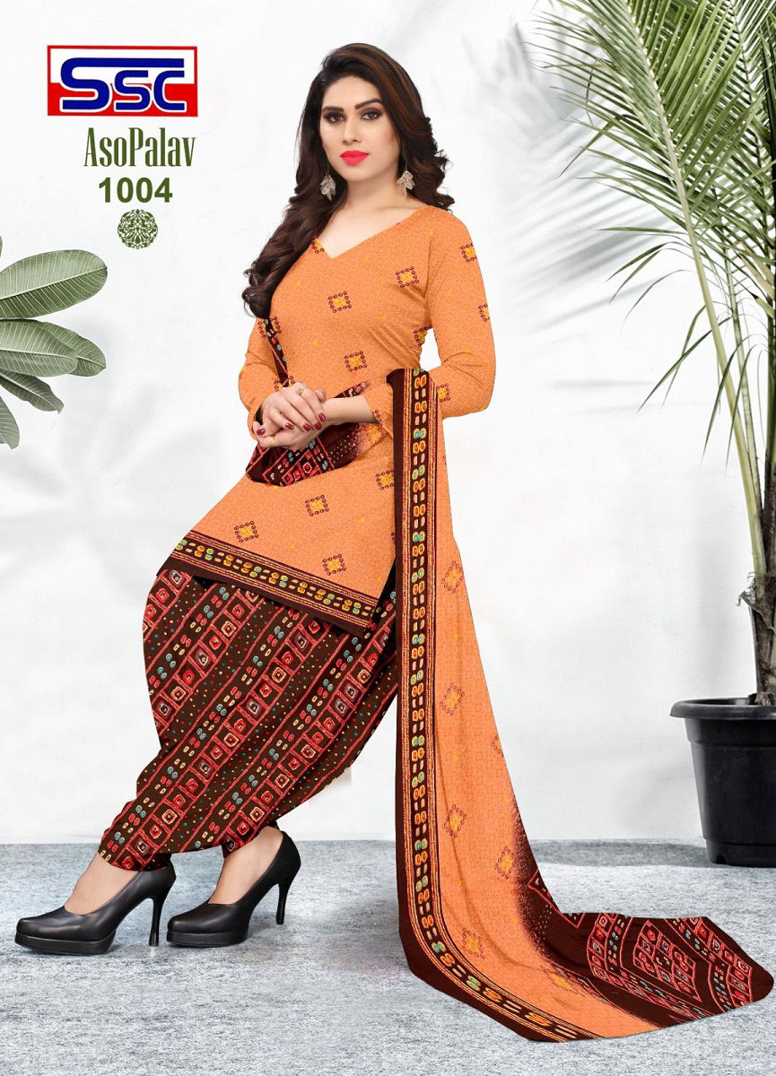 Ssc Asopalav 11 Printed Cotton Dress Material Catalog
